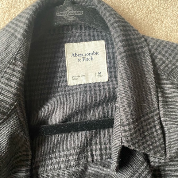 Abercrombie and Fitch thick Flannel shirt - Picture 2 of 2